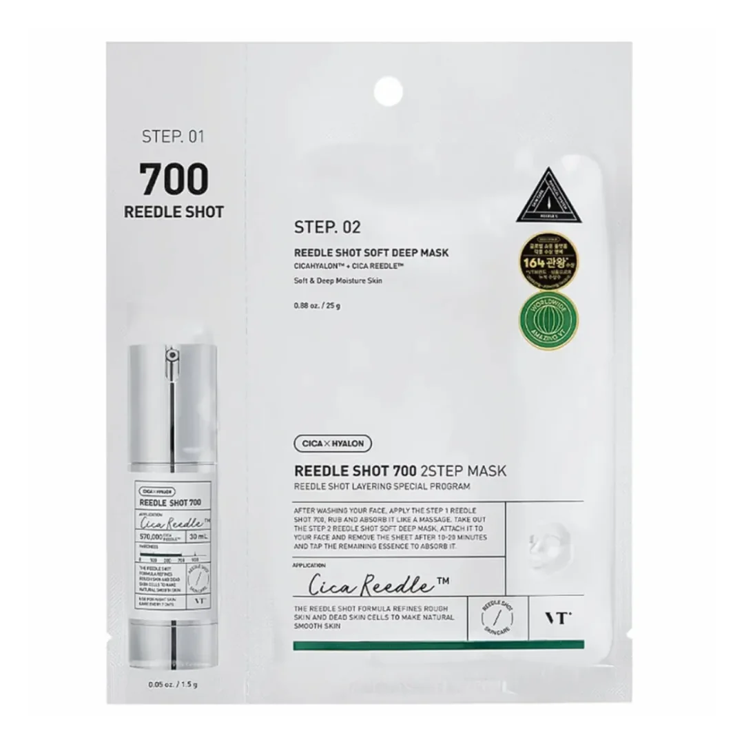 Masca de fata Reedle Shot 700, 1 bucata, VT Cosmetics