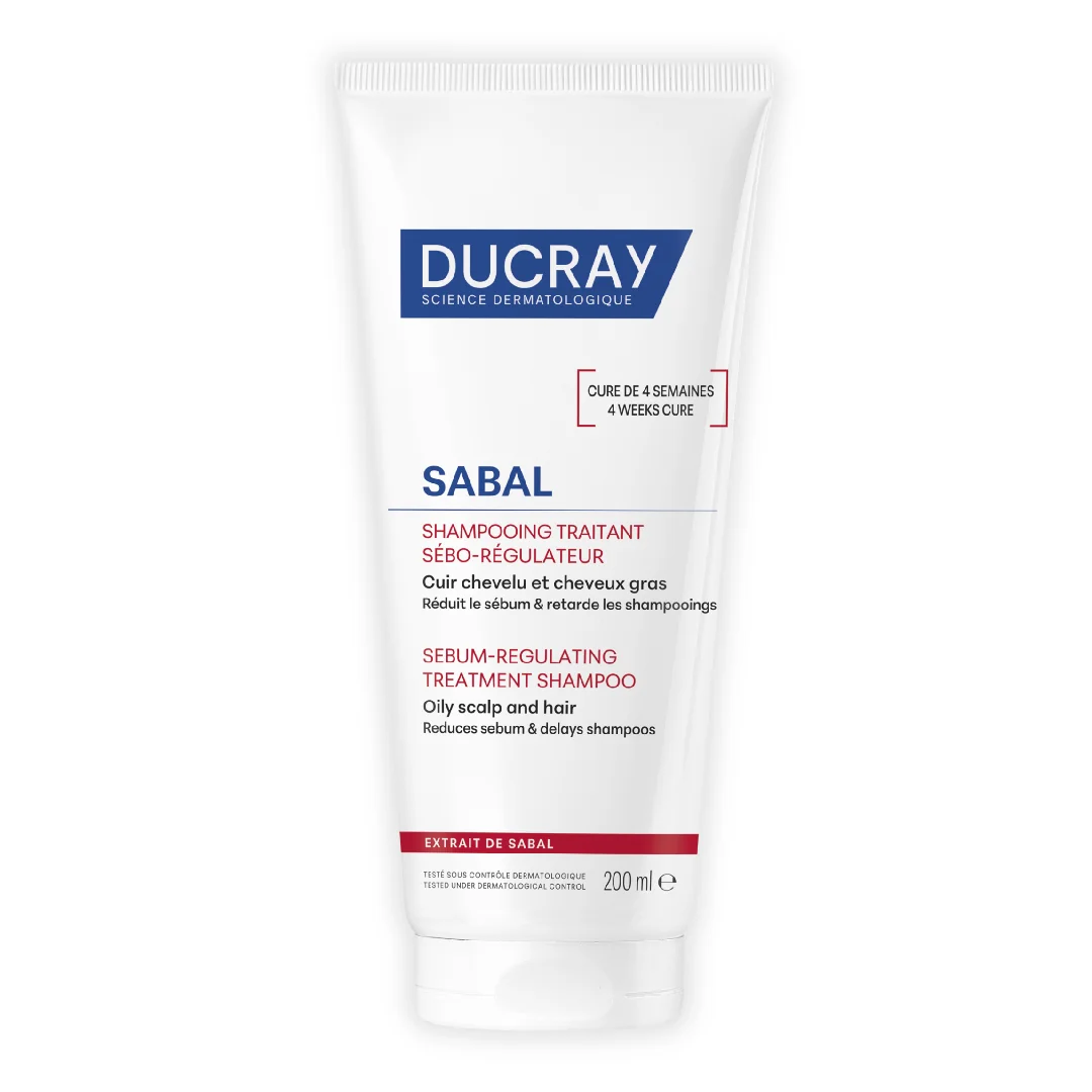Sampon seboreglator pentru par gras Sabal, 200 ml, Ducray