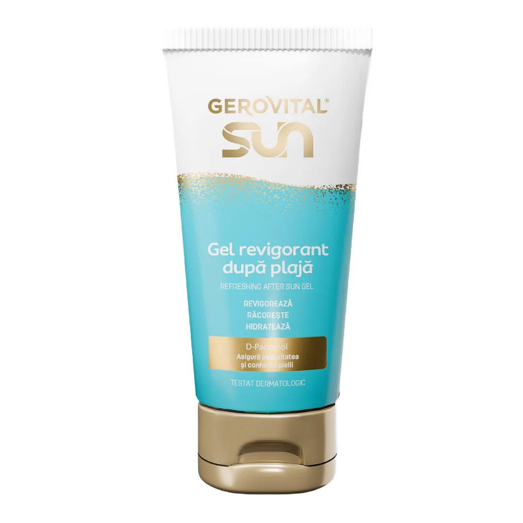Gel revigorant dupa Plaja Sun, 150 ml, Gerovital