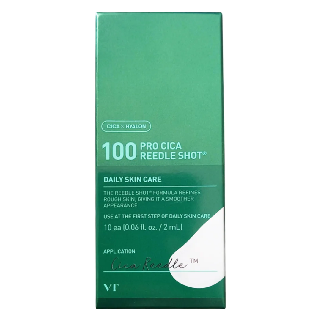 Ser facial calmant si reparator Reedle Shot 100, 2 ml*10 bucati, VT Cosmetics