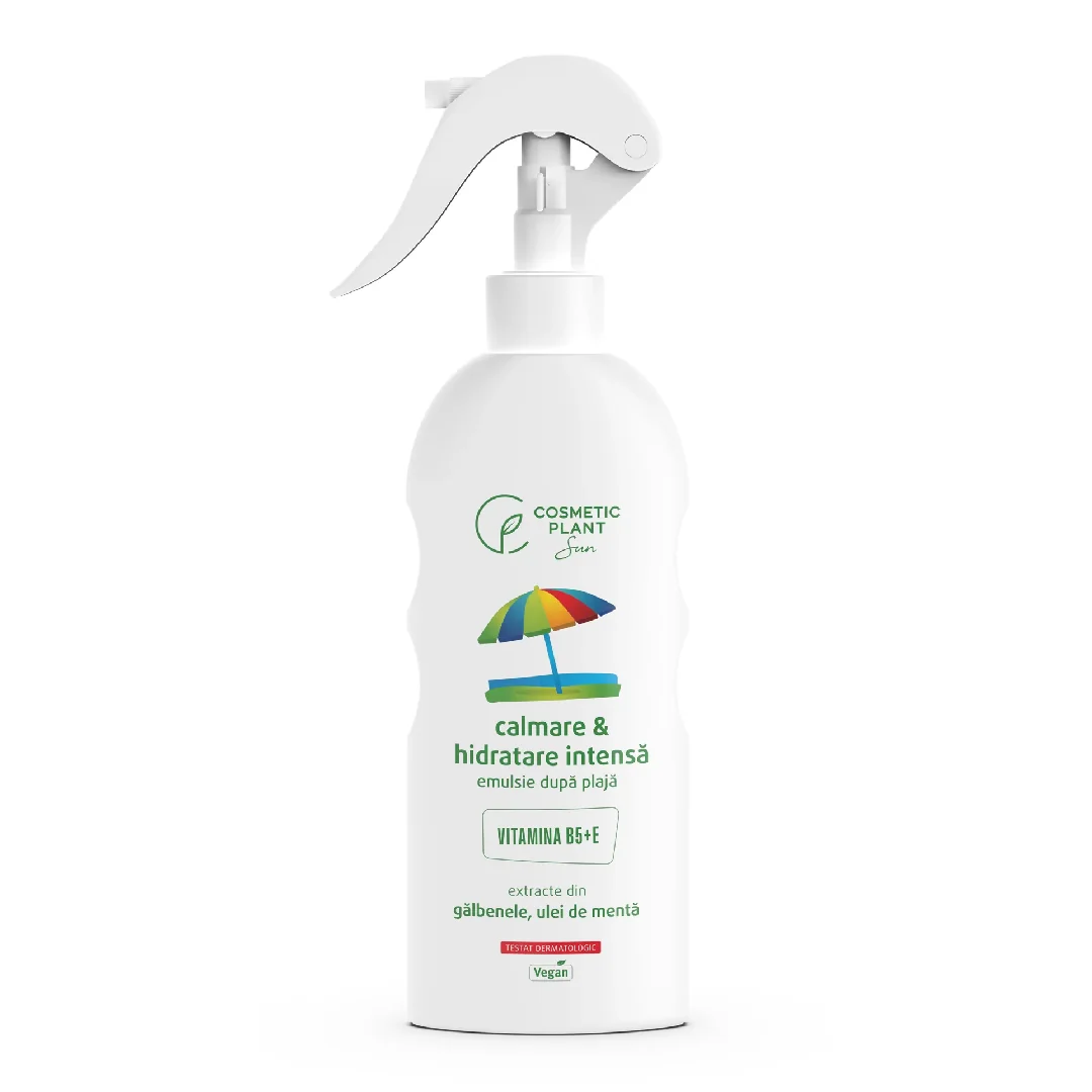 Emulsie calmanta si hidratanta dupa plaja, 200 ml, Cosmetic Plant