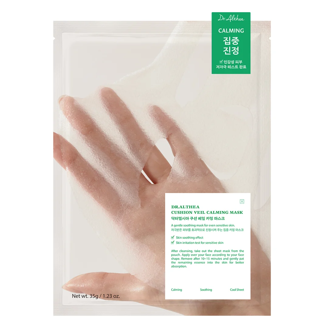 Masca de fata tip servetel Veil Calming Mask, 27 g, Dr. Althea