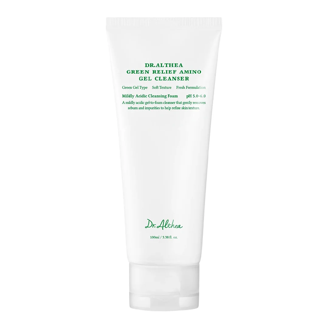 Gel de curatare Green Relief Amino Gel Cleanser, 100 ml, Dr. Althea