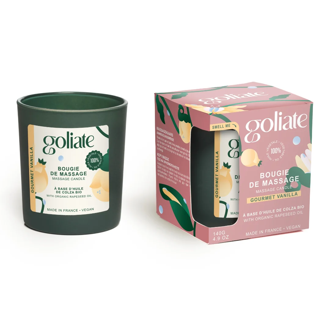 Lumanare pentru masaj Gourmet Vanilie 140 g, Goliate