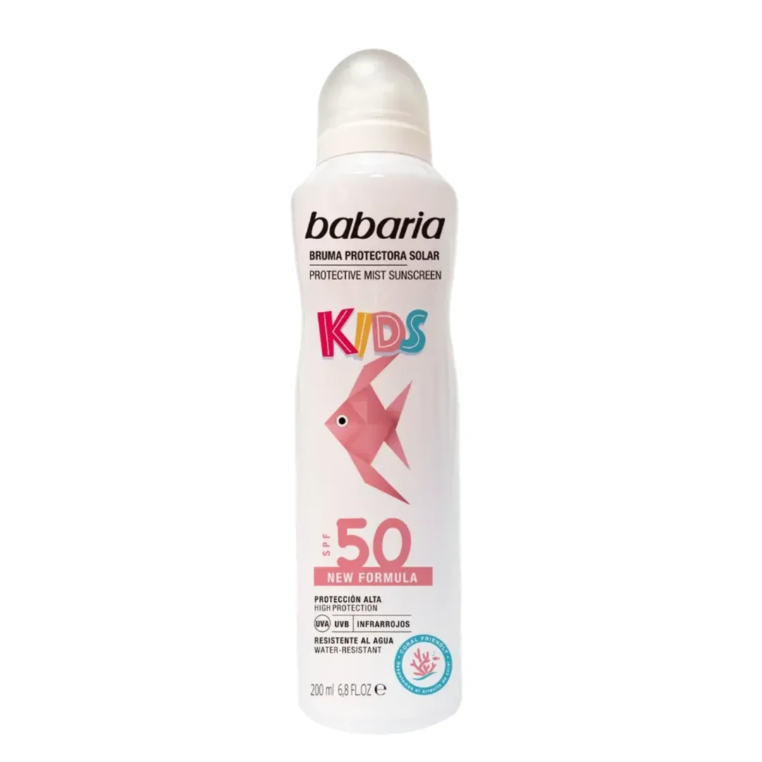 Spray pentru copii cu protectie solara SPF 50 Kids, 200 ml, Babaria