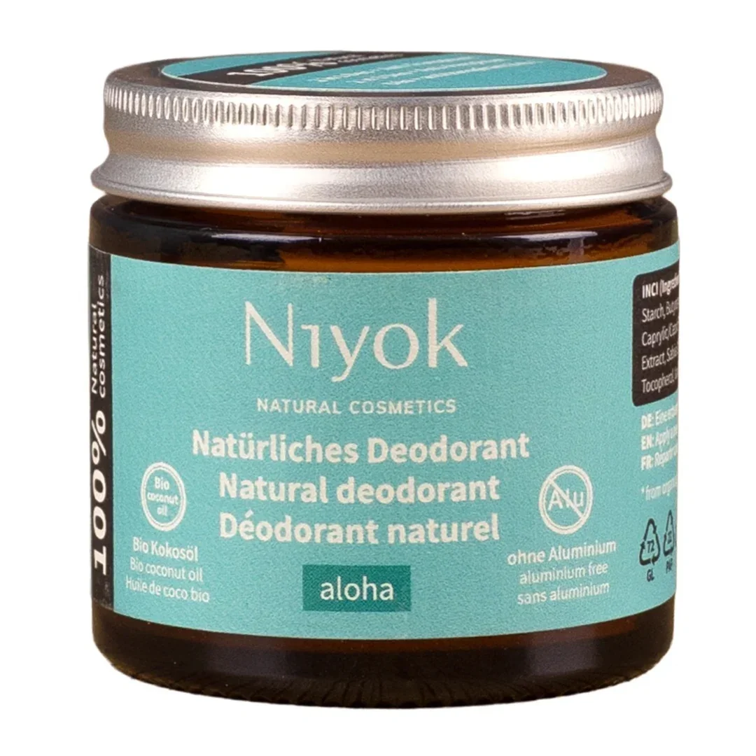 Deodorant crema Aloha, 40ml, Niyok