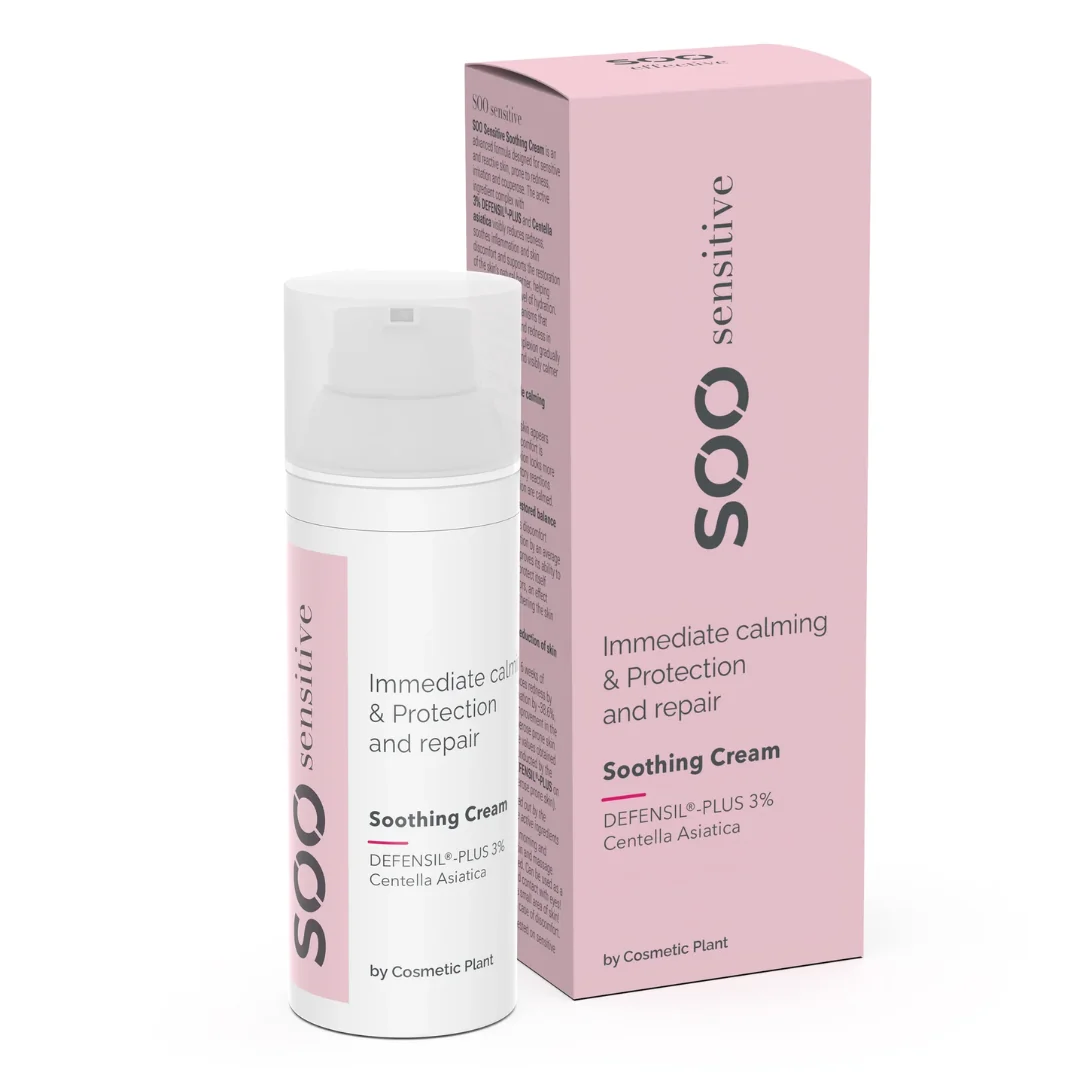 Cremă pentru ten sensibil si reactiv Soo Sensitive 50ml, Cosmetic Plant