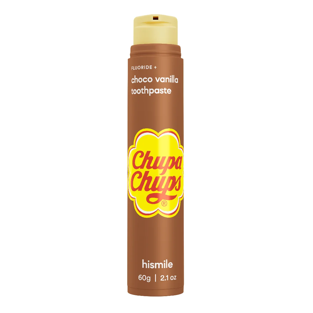 Pasta de dinti Chupa Chup Choco Vanilla, 60 g, Hismile