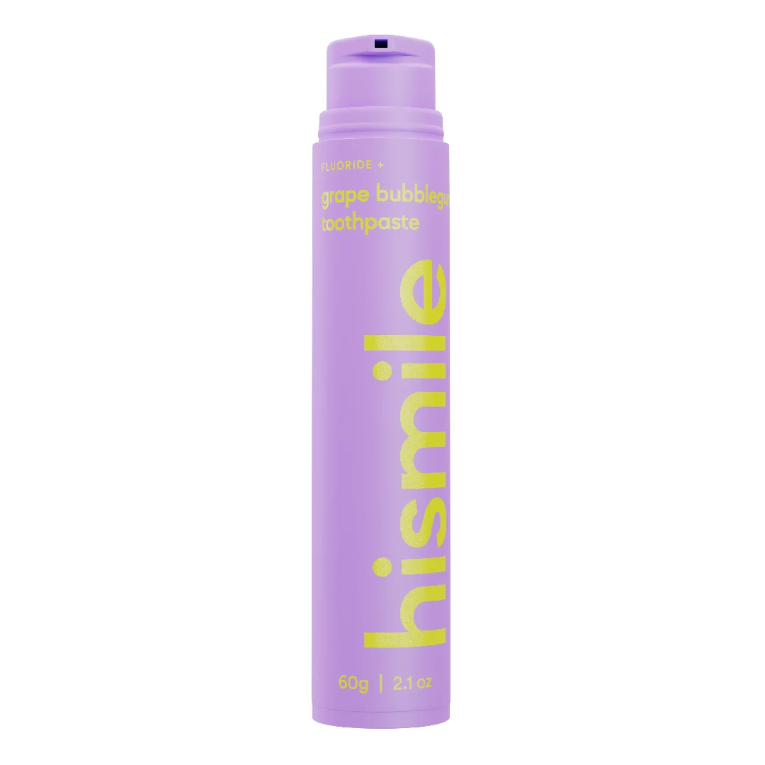 Pasta de dinti Grape Bubblegum, 60 g, Hismile