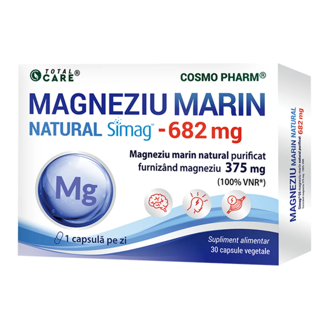 Magneziu Marin 682mg, 30 capsule, Cosmo Pharm