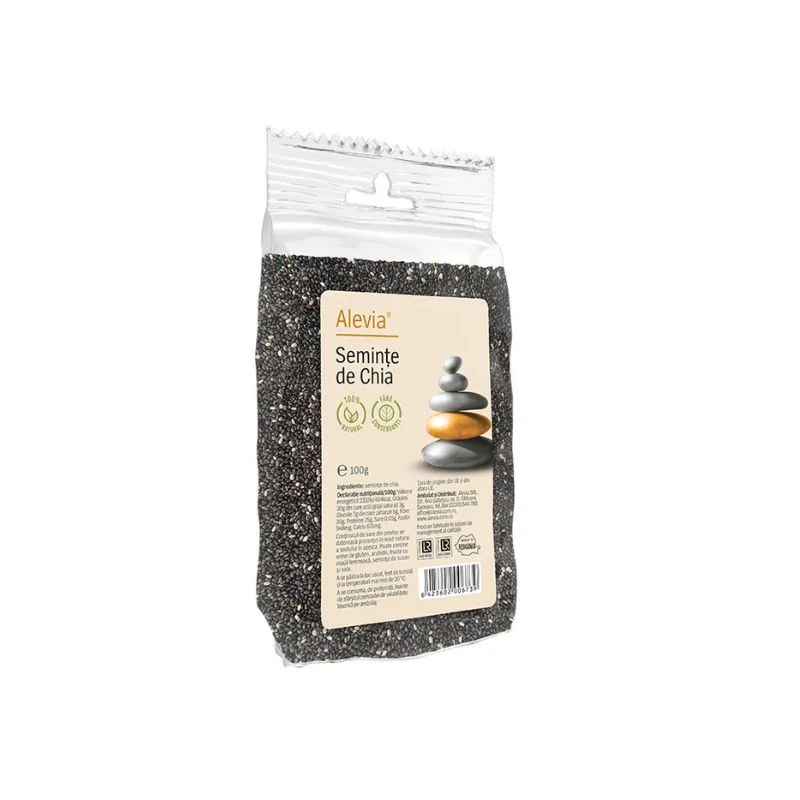 Seminte de chia, 100g, Alevia