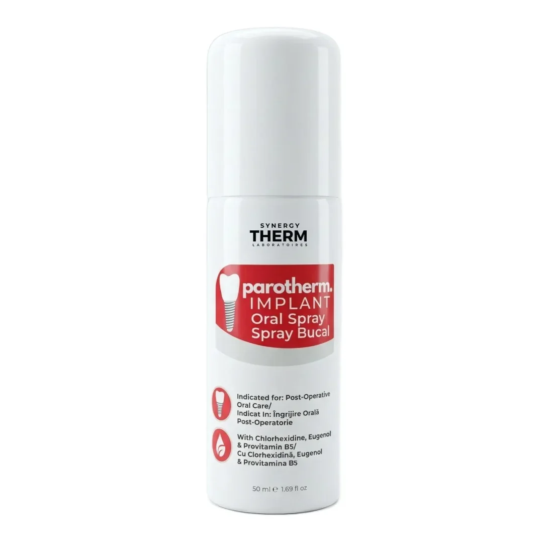 Spray oral Parotherm Implant, 50 ml, Synergy Therm