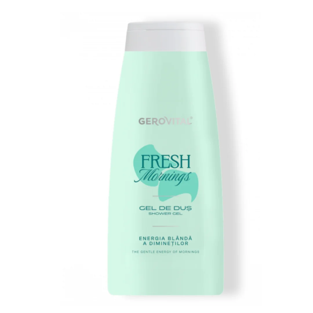 Gel de dus pentru intreaga familie Fresh Mornings, 750ml, Gerovital