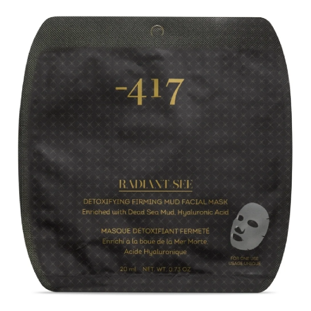 Masca cu namol pentru detoxifierea si fermitatea pielii Radiant See, 20 ml, Minus 417