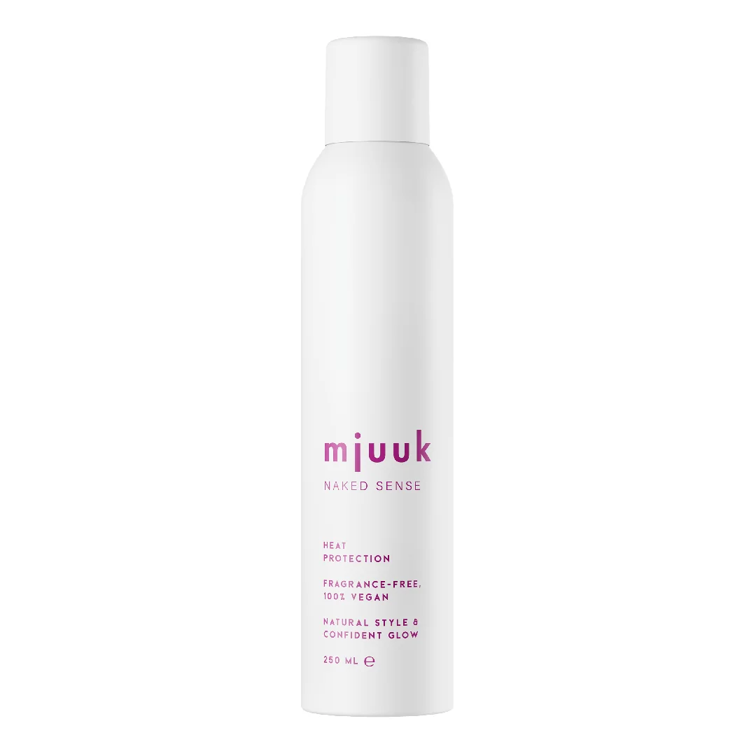 Spray cu protectie termica, fara parfum, Naked Sense, 250 ml, Mjuuk