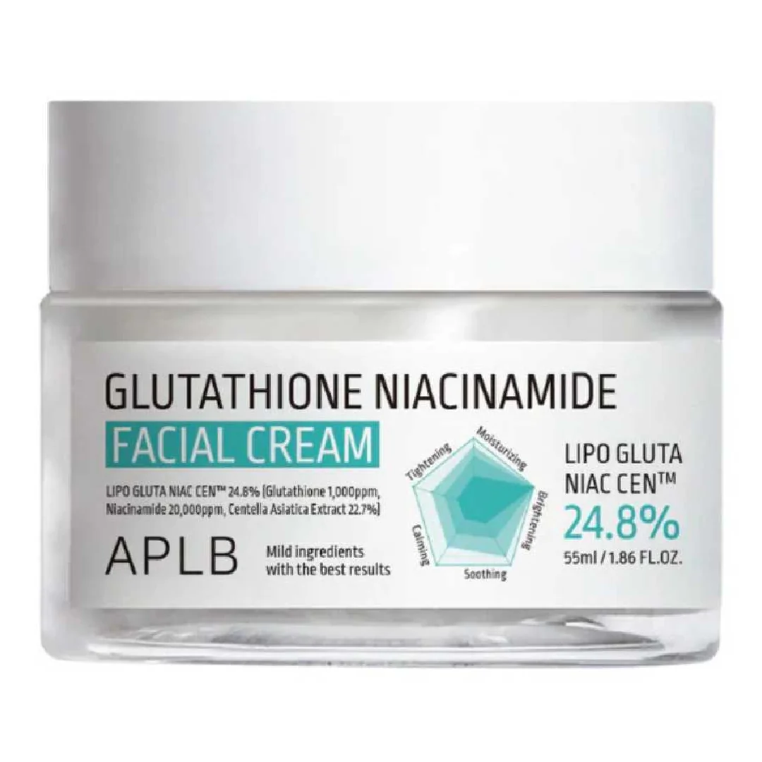 Crema de fata cu Glutathione si Niacinamide, 55 ml, APLB