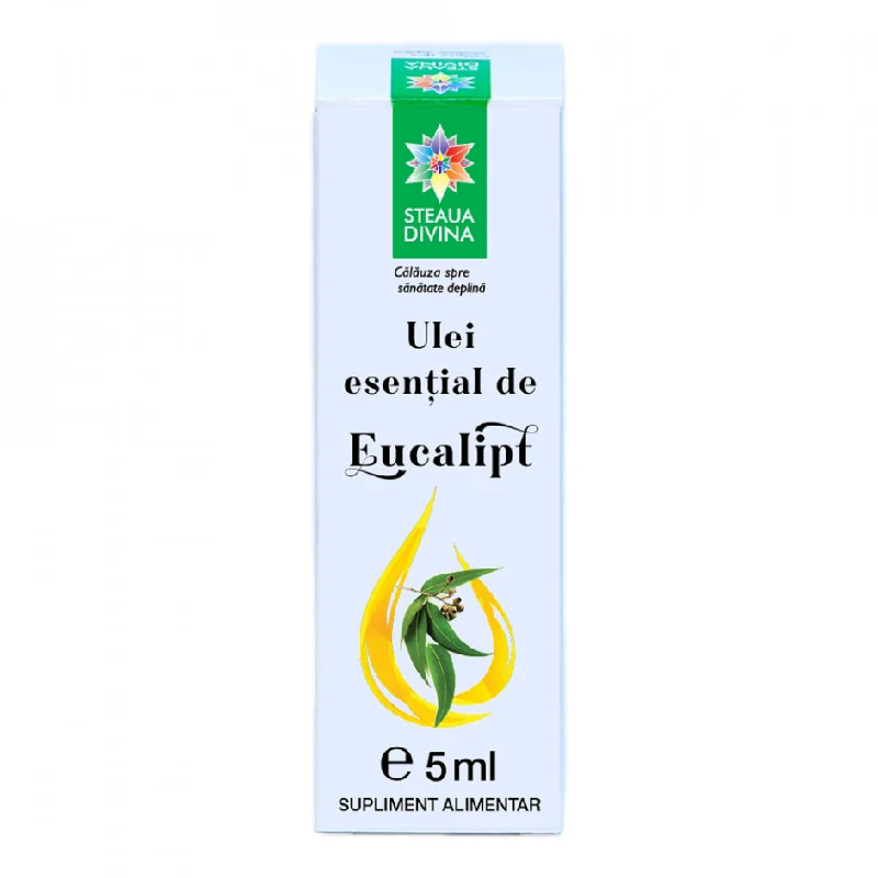 Ulei esential de eucalipt, 5ml, Steaua Divina
