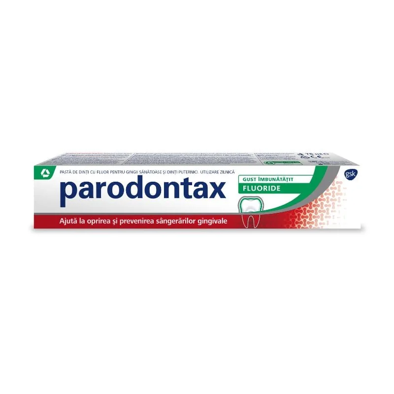 Pasta De Dinti Fluoride Parodontax, 75 Ml, Gsk