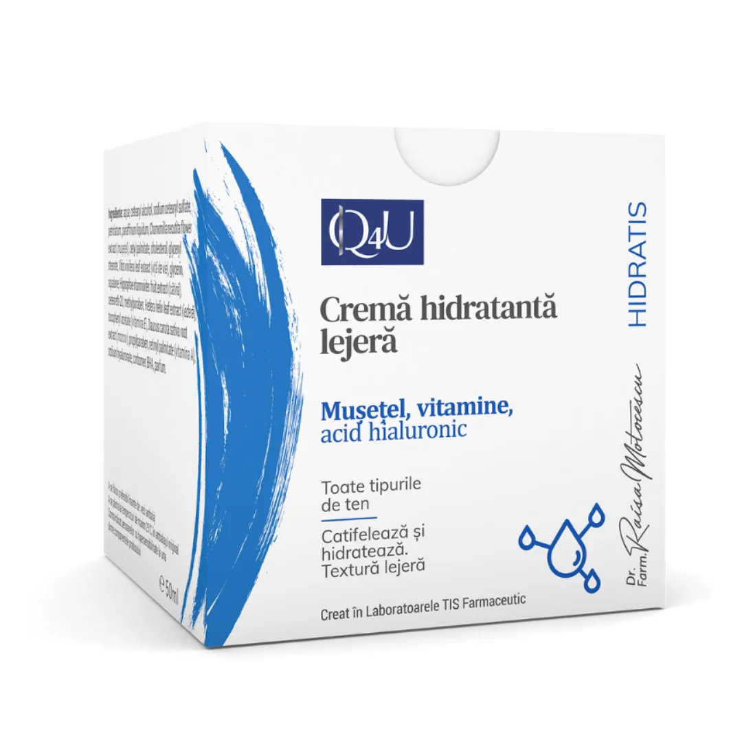 Crema Hidratanta Hidratis Q4U, 50 Ml, Tis Farmaceutic