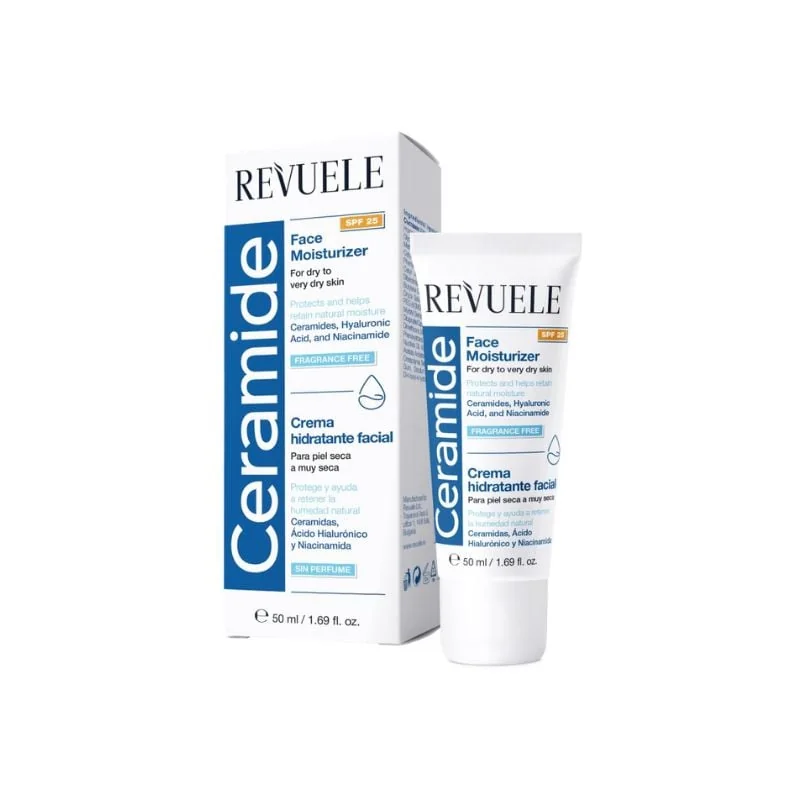 Crema De Fata Cu Ceramide Spf25, 50 Ml, Revuele