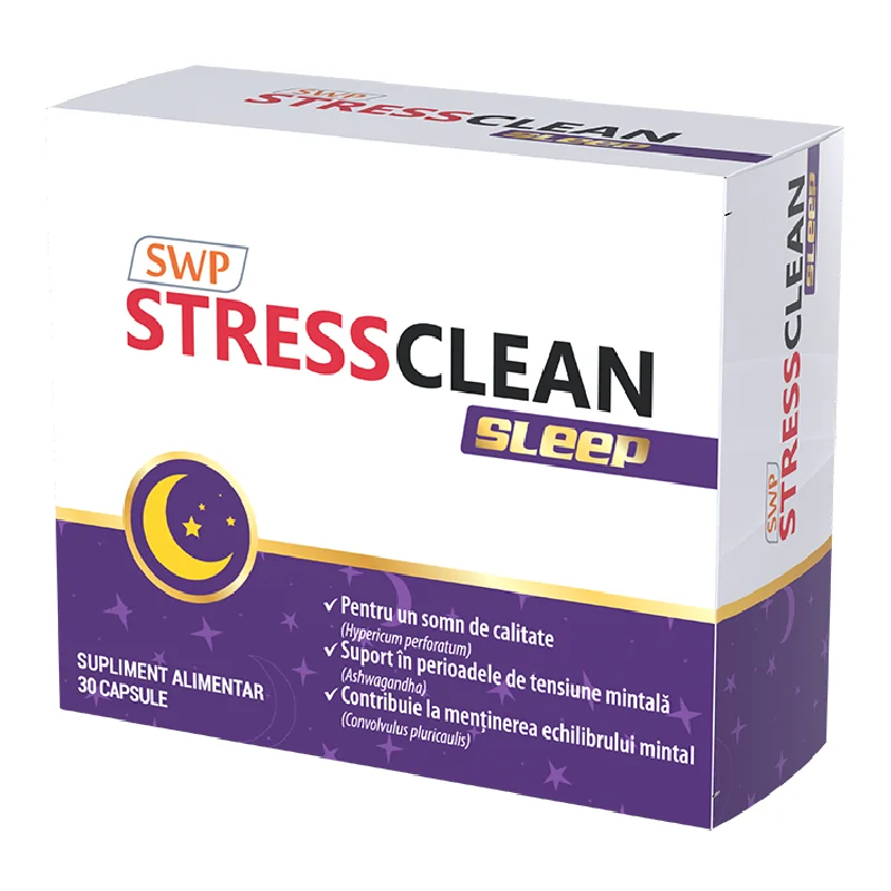 Stressclean Sleep, 30 Capsule, Sun Wave Pharma