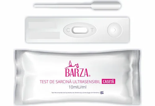 Test De Sarcina Ultrasensibil Caseta Barza X 1Buc