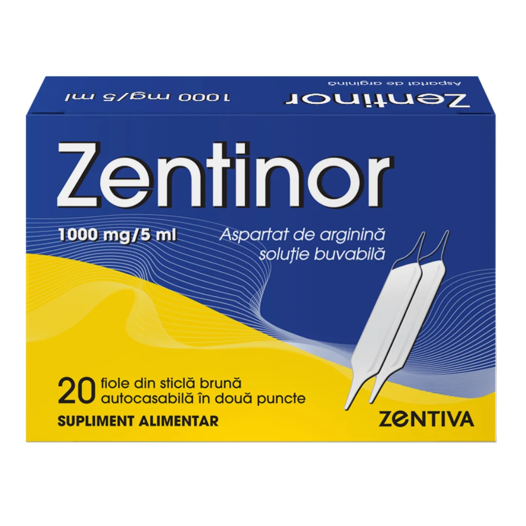 Zentinor, Soluție Buvabilă 1000 Mg/5ml, 20 Fiole, Zentiva