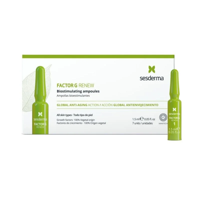 Fiole Biostimulare Factor G Renew, 7 Fiole X 1.5 Ml, Sesderma