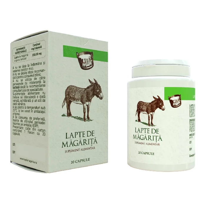 Lapte De Magarita, 20 Capsule, Sintofarm