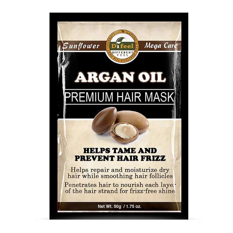Masca Premium Pentru Par Cu Ulei De Argan, 50g, Difeel