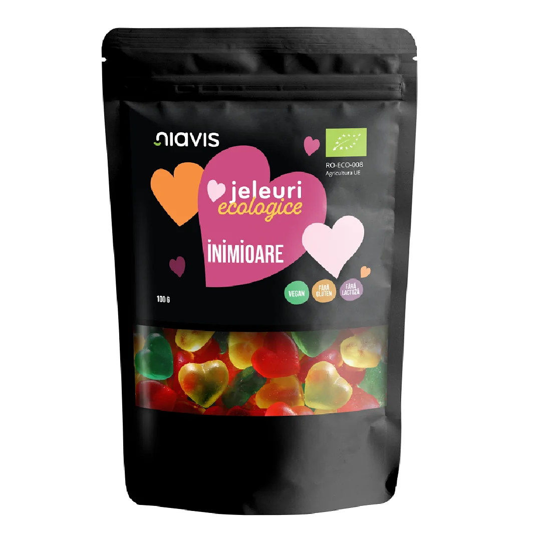 Jeleuri Ecologice Inimioare, 100g, Niavis