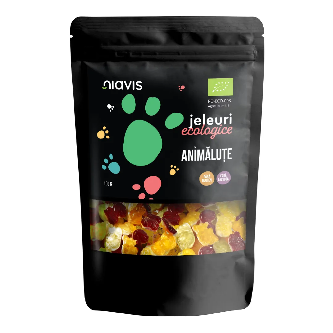 Jeleuri Ecologice Animalute, 100g, Niavis