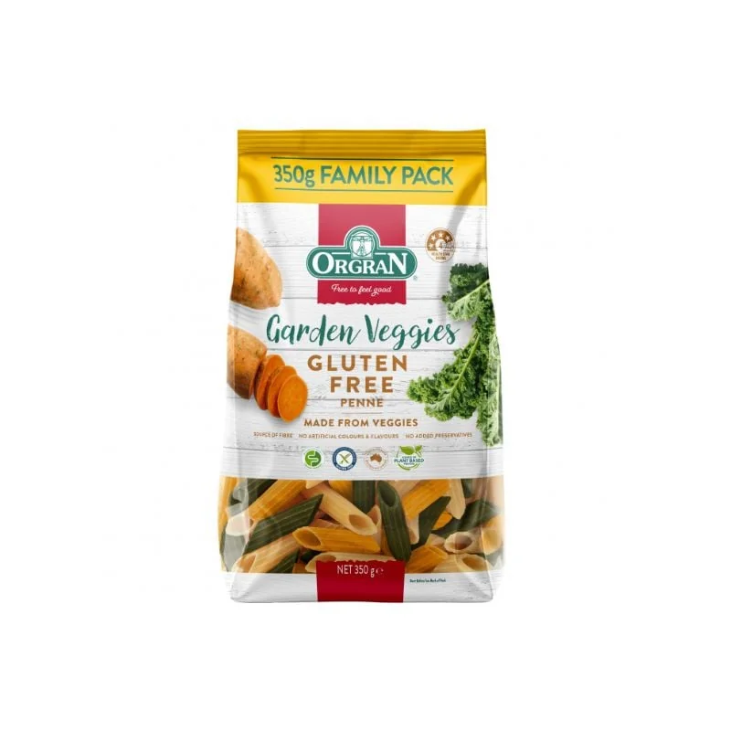 Paste Pene Din Legume Fara Gluten, 350g, ORGRAN