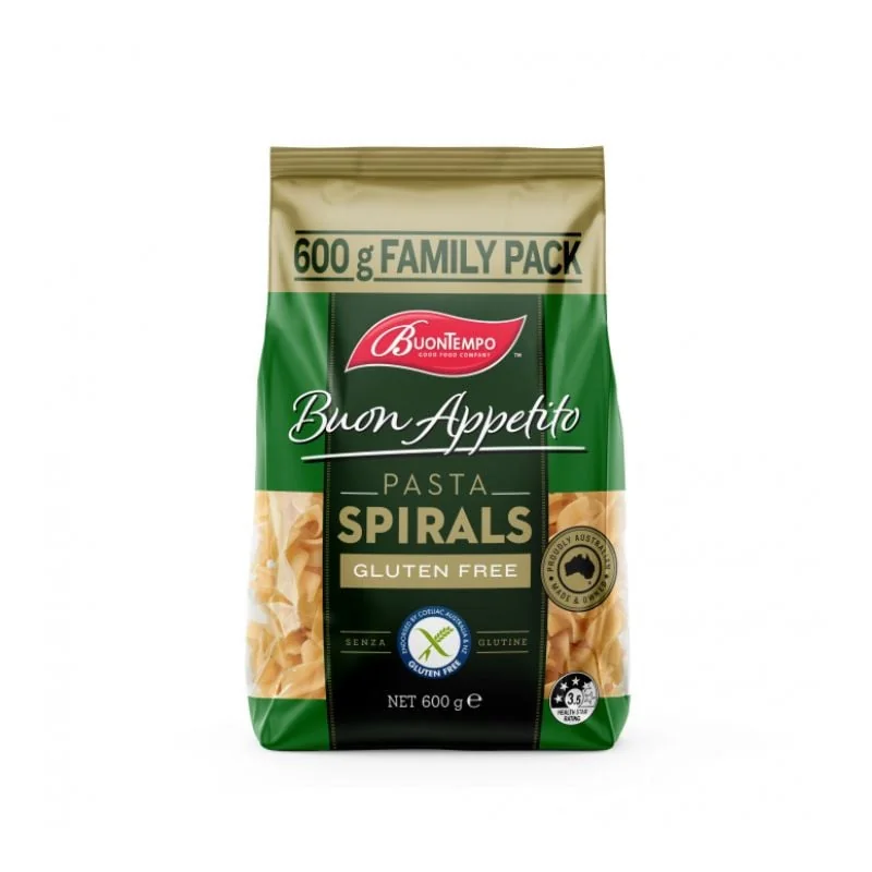 Paste Spirale Buontempo, 600G, ORGRAN