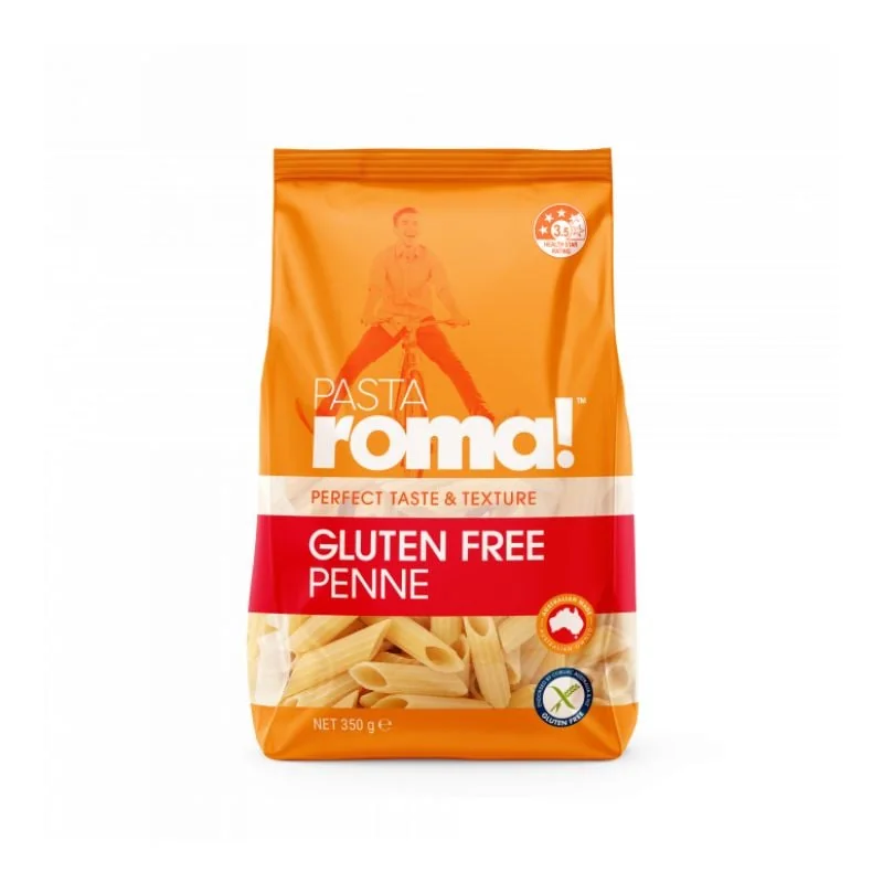 Paste Penne PASTA ROMA Fara Gluten 350g, ORGRAN