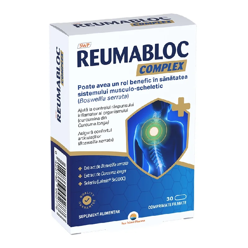 Reumabloc Complex, 30 Comprimate, Sun Wave Pharma