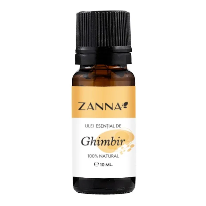 Ulei Esențial De Ghimbir, 10 Ml, Zanna