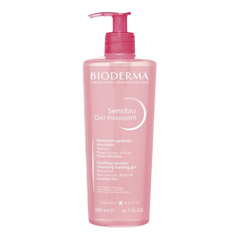 Gel Spumant Sensibio, 500 Ml, Bioderma