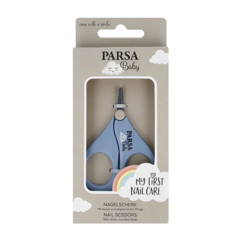 Foarfeca De Unghii Bebelusi Baby, Albastra, 1 Bucata, Parsa