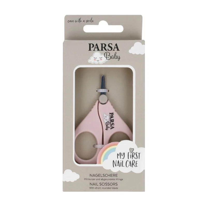 Foarfeca De Unghii Bebelusi Baby, Roz, 1 Bucata, Parsa