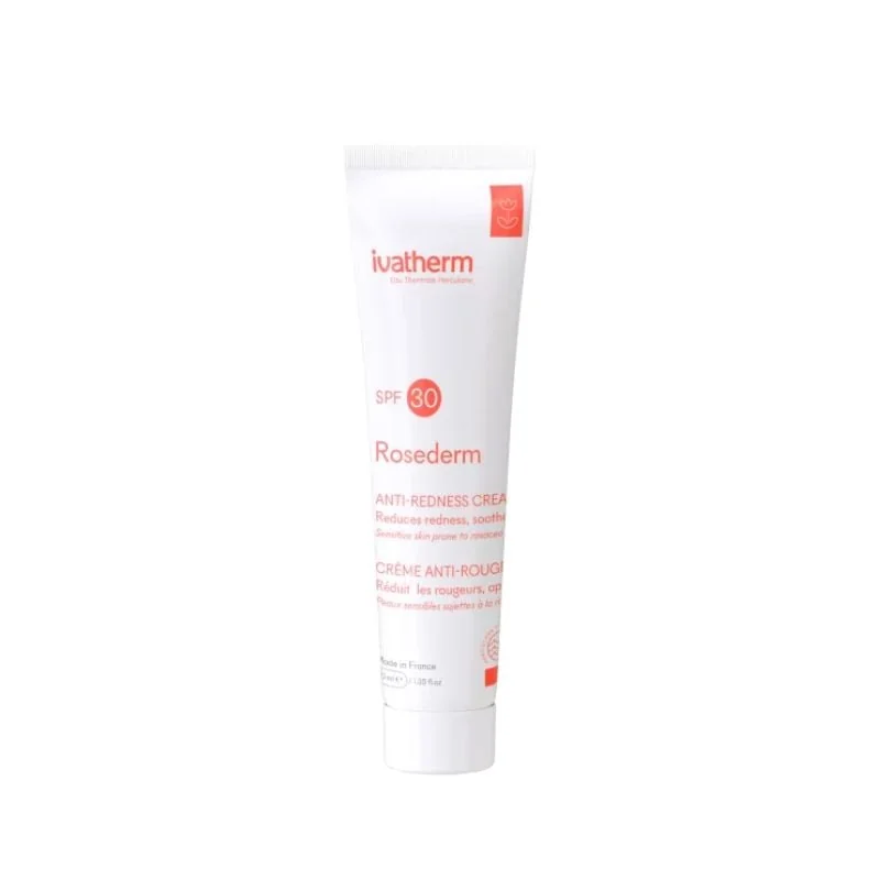 Crema Pentru Piele Sensibilă Cuperozică Rosederm, Spf 30, 40 Ml, Ivatherm