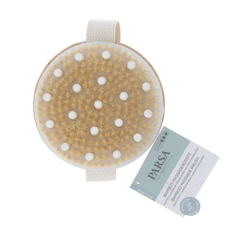 Perie De Masaj Din Bambus, 1 Bucată, Parsa