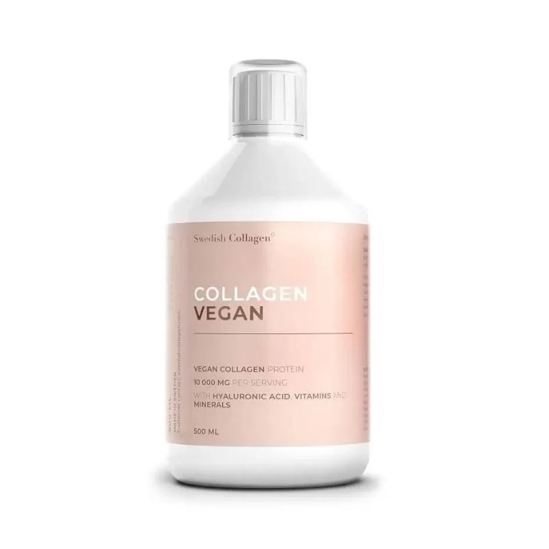 Colagen Vegan Lichid Din Surse Vegane Cu 10.000 Mg, 500 Ml, Swedish Collagen