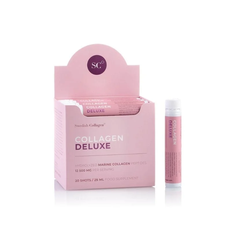 Colagen Deluxe Marin Hidrolizat 12.500mg, 20 Fiole, Swedish Collagen