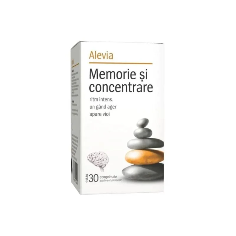 Memorie Și Concentrare, 30 Comprimate, Alevia