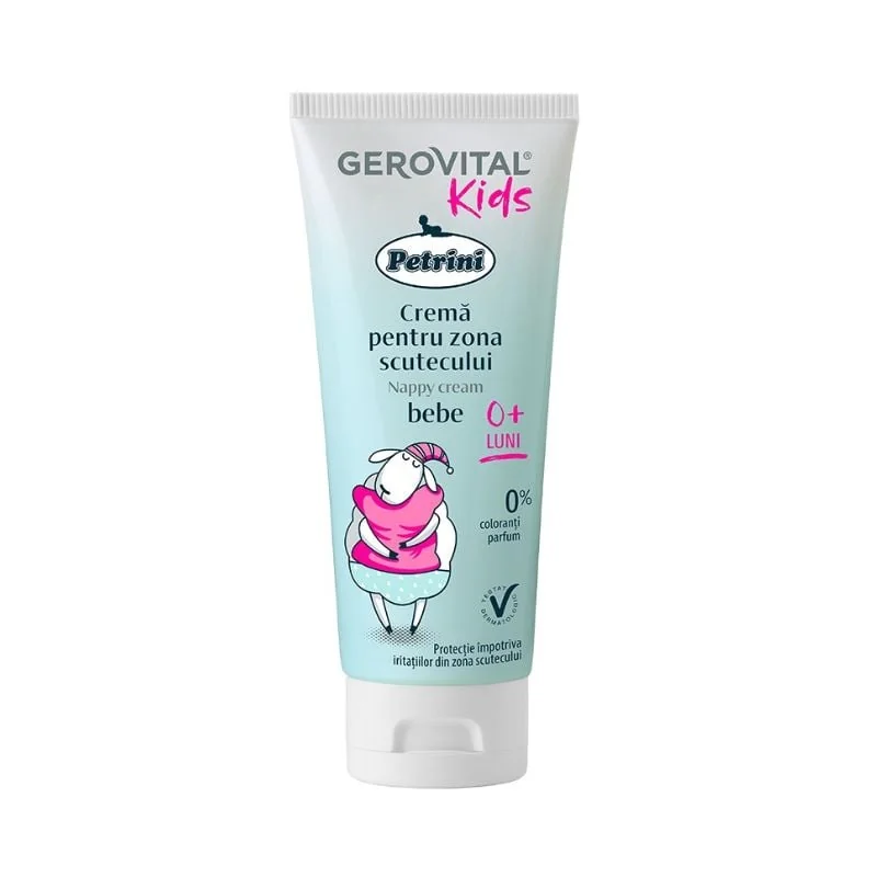 Crema Pentru Zona Scutecului Petrini, 100 Ml, Gerovital Kids