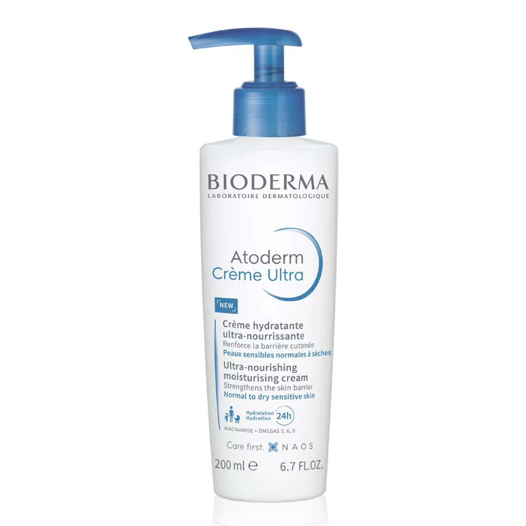 Crema Hidratanta Pentru Fata Si Corp Neparfumata, Atoderm Ultra, 200 Ml, Bioderma