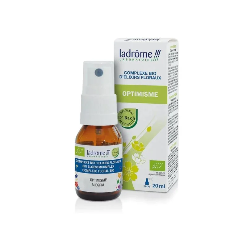 Complex Bio Din Elixiruri Florale Bach Optimism, 20 Ml, Ladrome Laboratoire