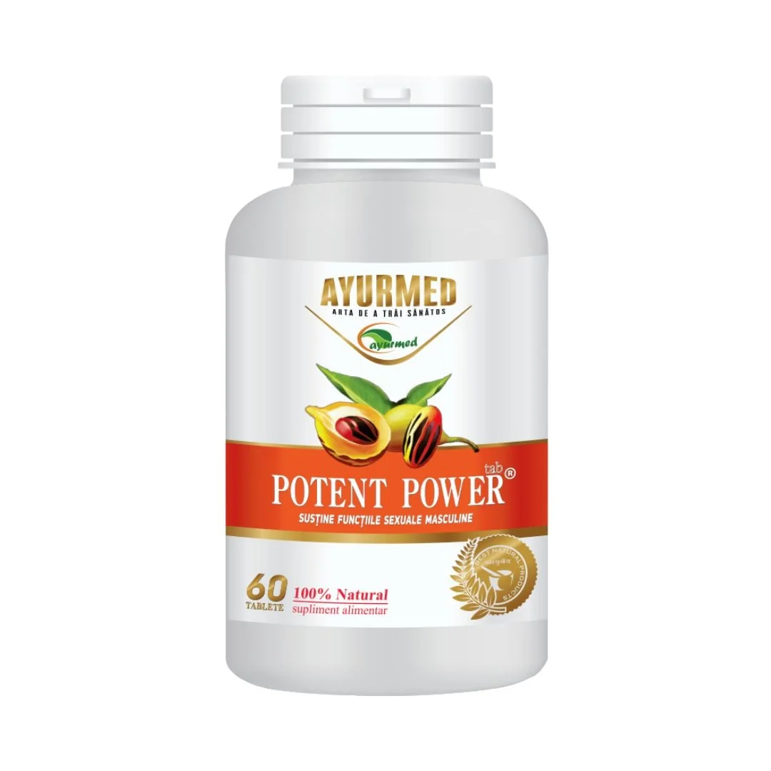 Potent Power, 60 Tablete, Ayurmed