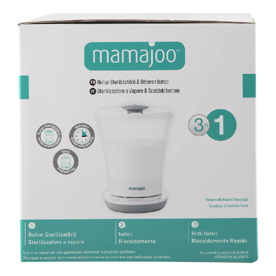 Sterilizator Cu Abur 3-In-1, 1 Bucata, Mamajoo